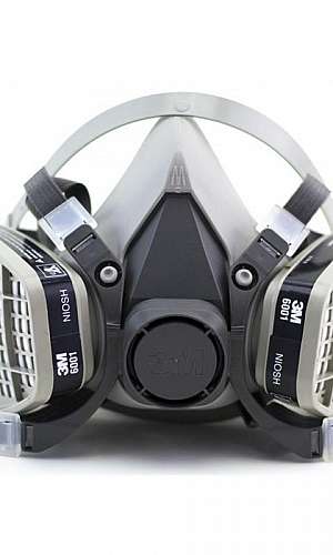 Máscara com respirador Máscara com respirador