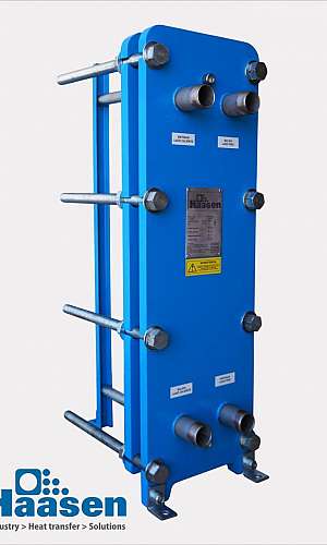 Trocador de calor industrial de 6 polegadas Trocador de calor industrial de 6 polegadas